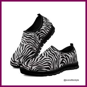 Slip On Walking Sneakers Lightweight Breathable Mesh Casual Athletic Footwear